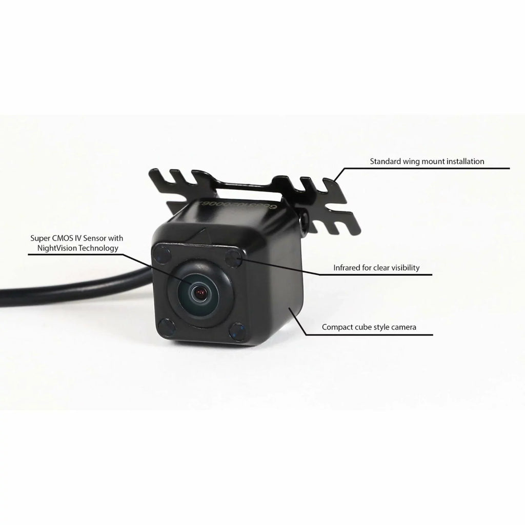 Black and LED Facing Camera MINy cm-LED4 - Forward Backup Infrared Rydeen New