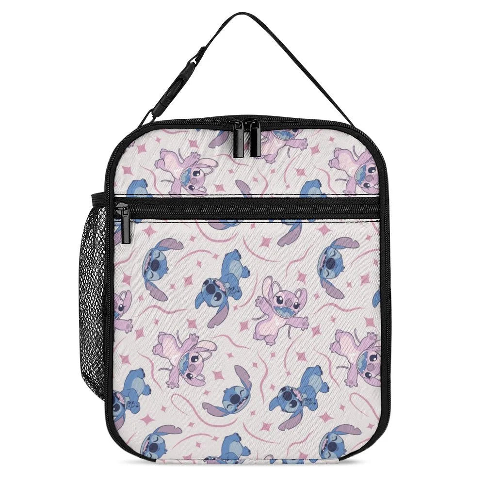 Cooler Thermal Stitch Office Portable Handbag Blue Insulated School Bento Bag Tote Girls Kids Adult Lunch For Lilo Boys Bag