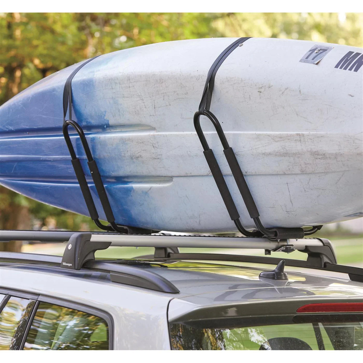Kayak Rack, Universal Canoe Carrier, Guide Roof Gear Cargo Car Top J-bar