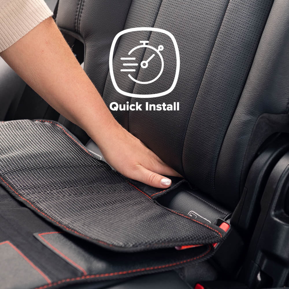 Tested, Black Pack Super Resistant, Car liquid Protector, Mat 2 Seat Crash Diono