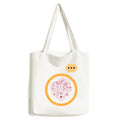 Day Angel Shoulder Heart Expression Red Bag Canvas Sack Valentine's Shaped Tote