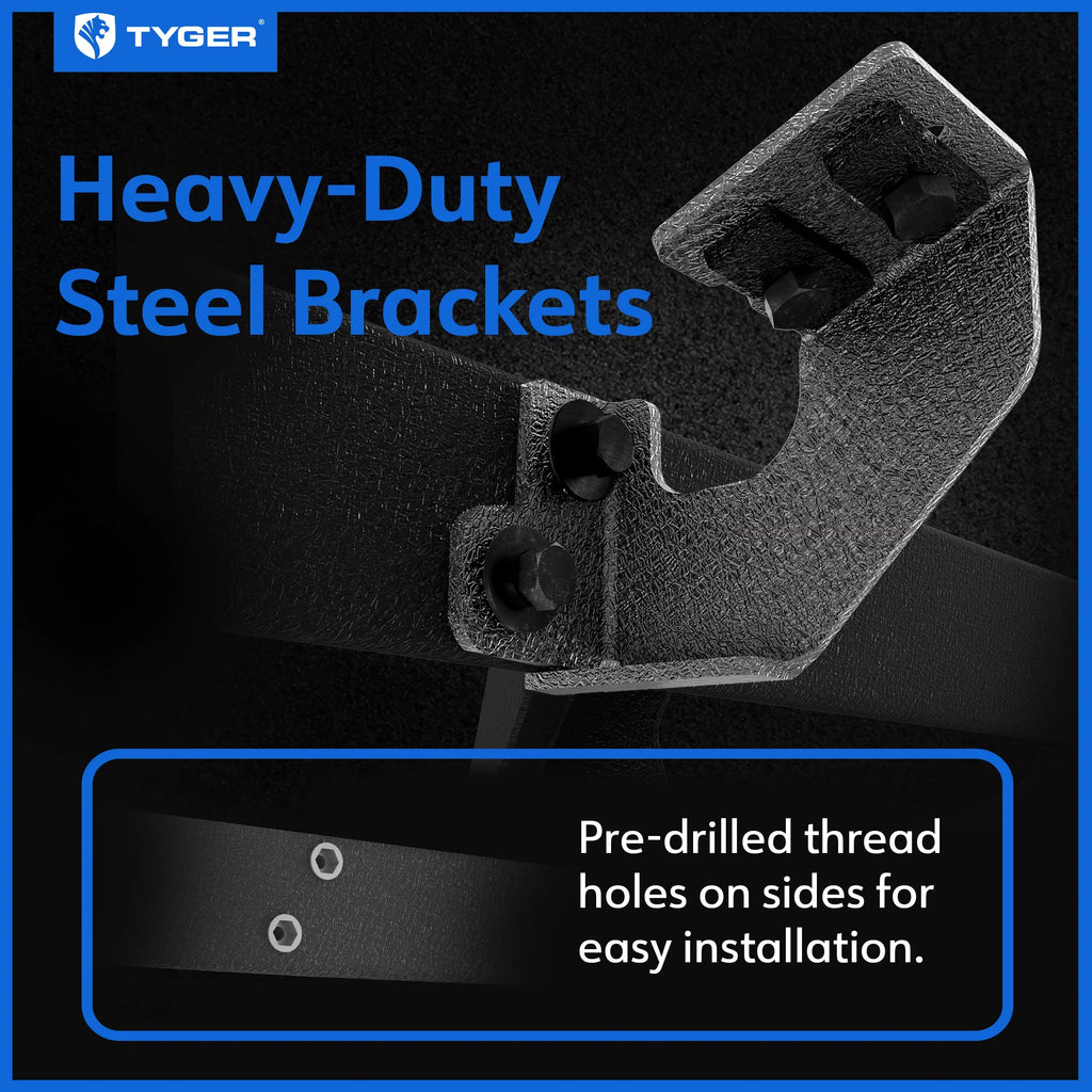 Step Step with Board Tyger | 2500 3500HD; Auto Side 1500; | TG-LX3C82328 2019 Silverado / Sierra GMC LD 2007-2018 Compatible Drop Chevy Cab | Running Bars Crew Rail Nerf LanderX 2007-2019 Limited