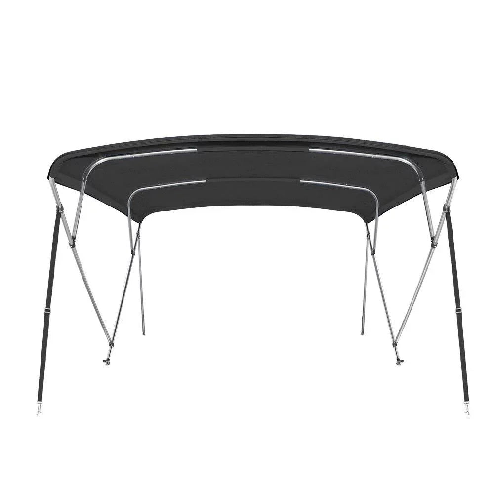 Bow Top Long 4 Black 67" Cover 8' 46" Boat 72" Bimini - Solution Dye W H