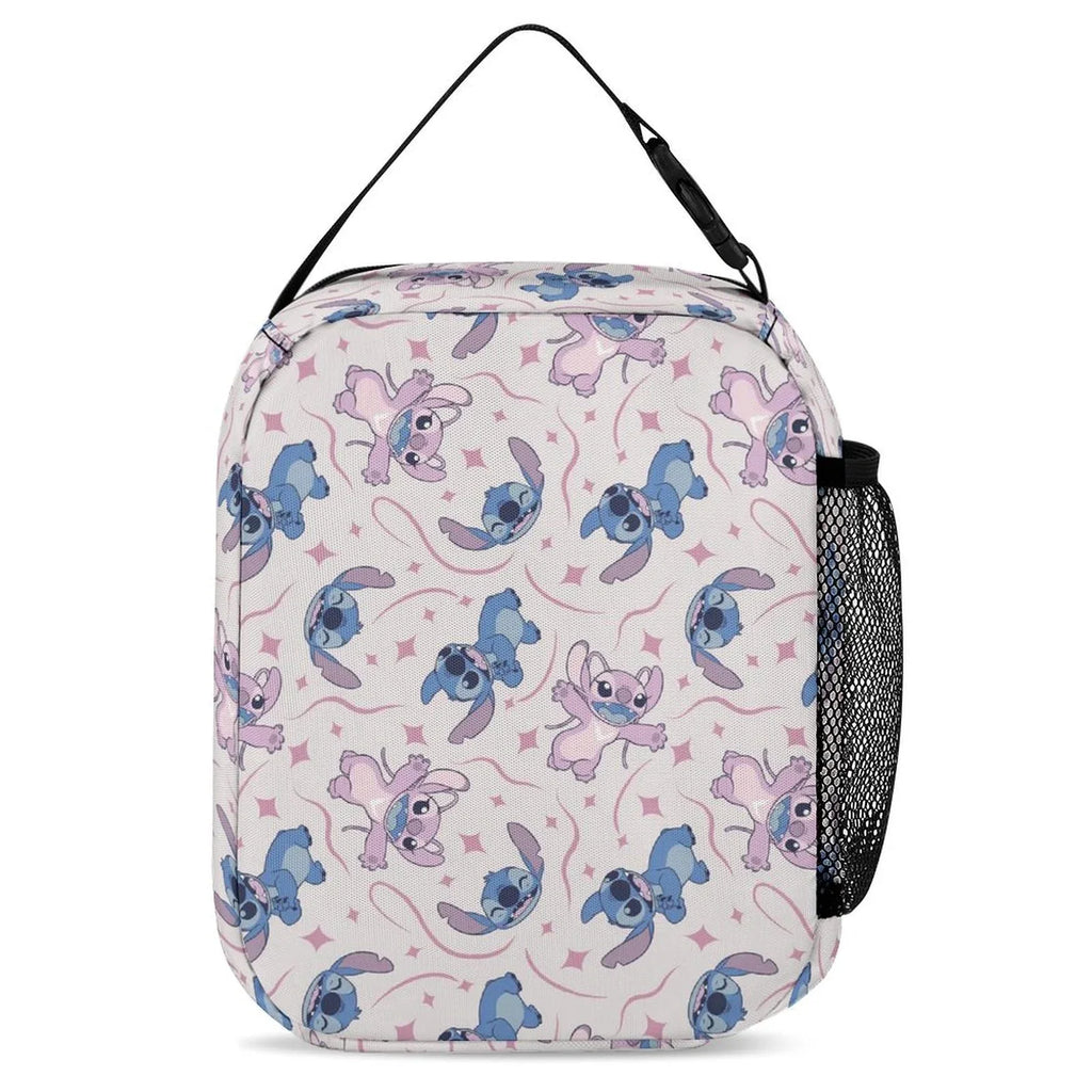 Cooler Thermal Stitch Office Portable Handbag Blue Insulated School Bento Bag Tote Girls Kids Adult Lunch For Lilo Boys Bag