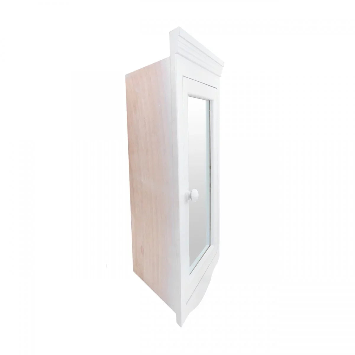 27" Hardwood Wooden w/Mirror Cabinet w/ Shelf Bathroom Double Medicine Wall Mount 20" Cabinet Storage Corner Supply x Renovators White Bethpage Screws Storage