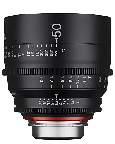 Professional Lens Xeen EF Rokinon 50mm T1.5 Cine Canon for XN50-C