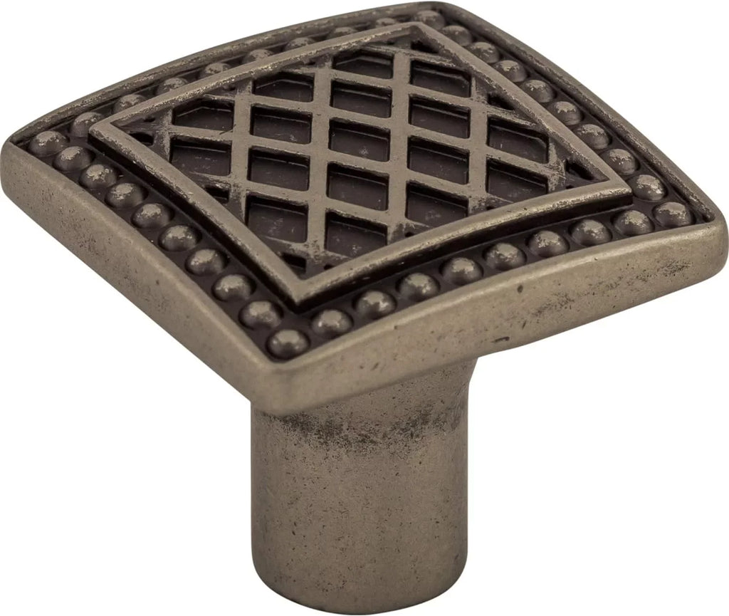 Trevi Square Knob Rouge Finish: