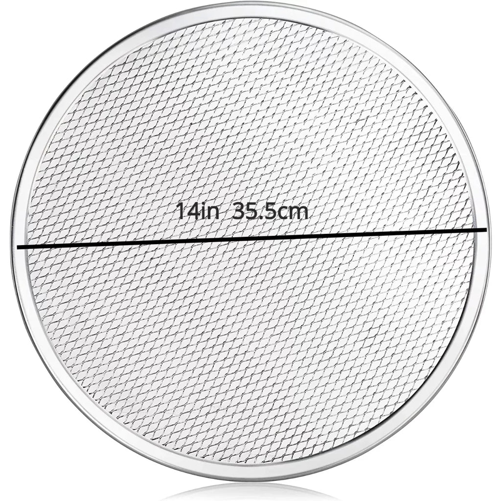 Bakes For Restaurants, Aluminum Baking Screen, 1pc, Pizza Seamless & Perfect Baking Kitchen Pizza Gadgets, & Evenly Aluminum Restaurant-Grade Bake Kitchen Pizza Shortens Pizzerias Time! Tools, Screen,