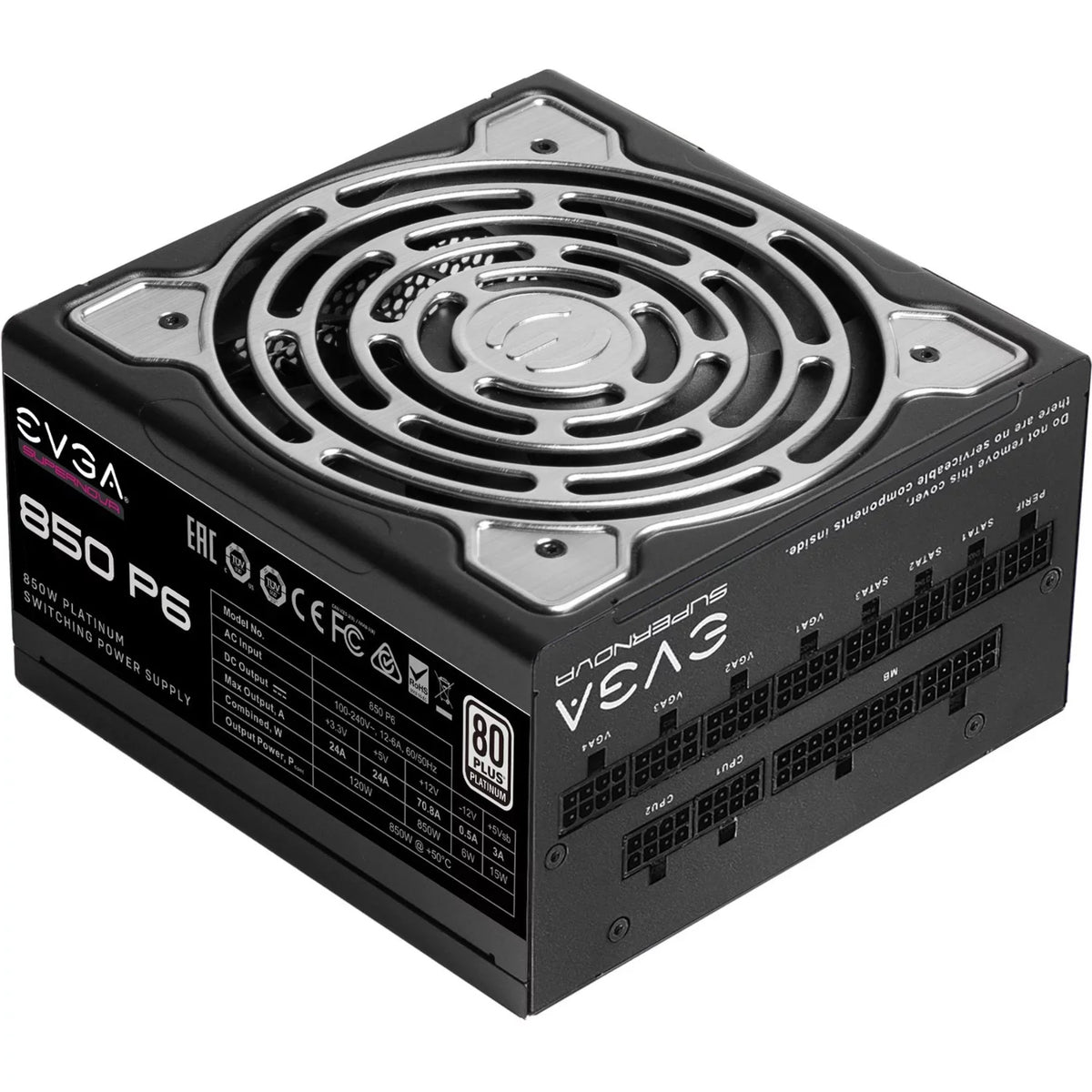 850 P6 Supply SuperNOVA EVGA Power 850W