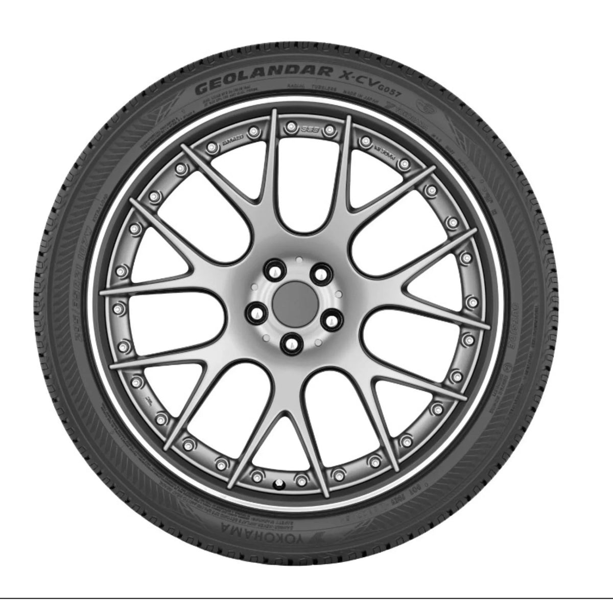 All 275/45R21 110W XL Yokohama Season X-CV Tire SUV/Crossover Geolandar