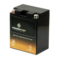 210 Battery Volt,12 Bayou Kawasaki 300cc 300 12 CCA) Atv (14AH-BS for 1995 4x4 Klf300-c Battery YTX14AH-BS Ah, Chrome
