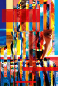 27x40 any Time Multi-Color Trance Movie Adults Poster Square Reprint for Poster room 27inx40in