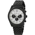 Men's MK8605 Chronograph Paved Watch Lexington Quartz Dial Kors Michael Crystal