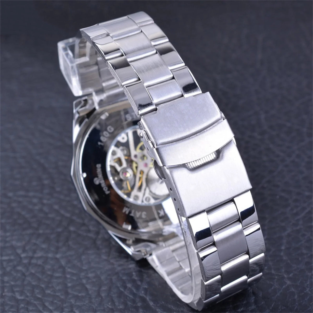 Mechanical Automatic Watch Mens Steel YOHOME Hollow Belt 50% off! Up to Full