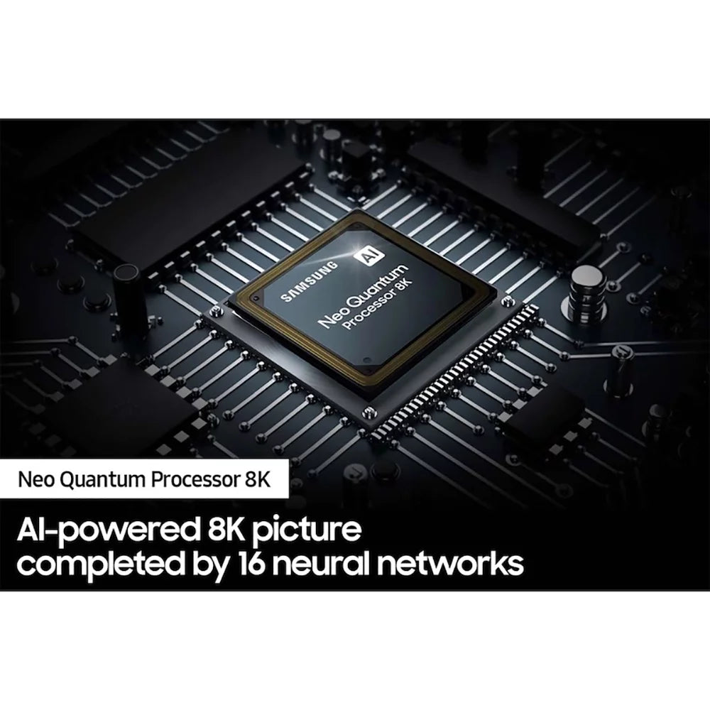 TV with Plan (Refurbished) Premium Neo Smart (2021) 2 Extended QN85QN800A Year Inch Protection Restored QLED 8K 85 Bundle
