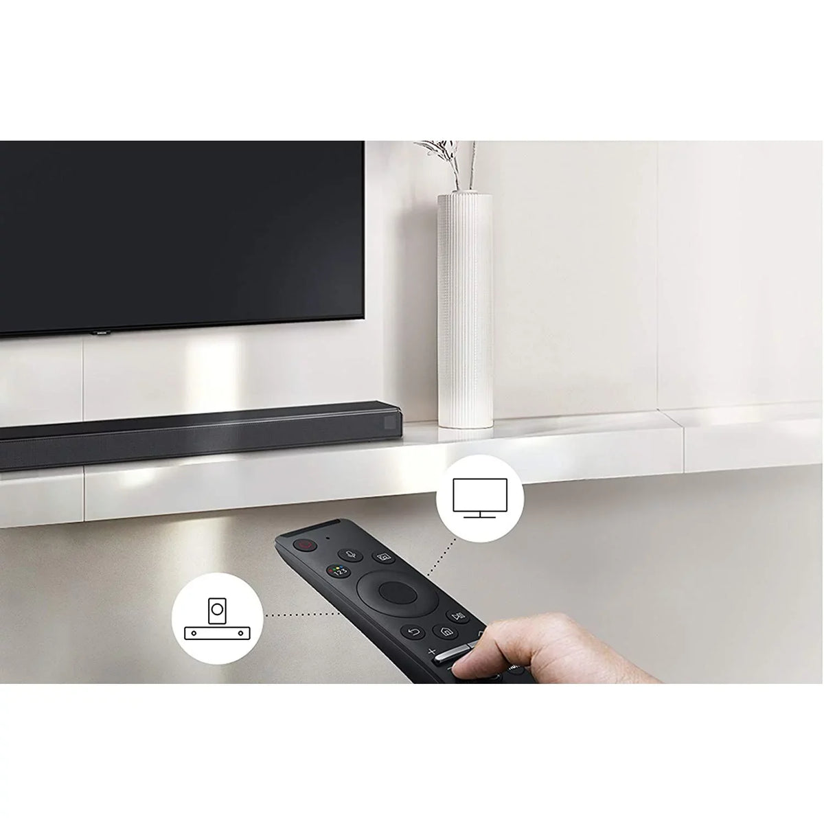 Dolby 3D Sound and Audio with DTS Restored Surround HWT650 Virtual:X Soundbar (Refurbished)