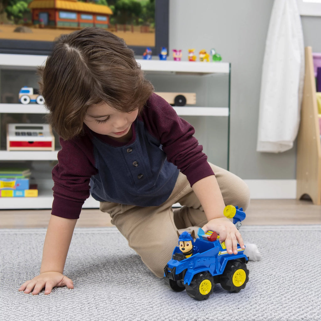 Deluxe Up with Vehicle Rev Rescue Dinosaur Dino Patrol, Chase’s PAW Figure Mystery
