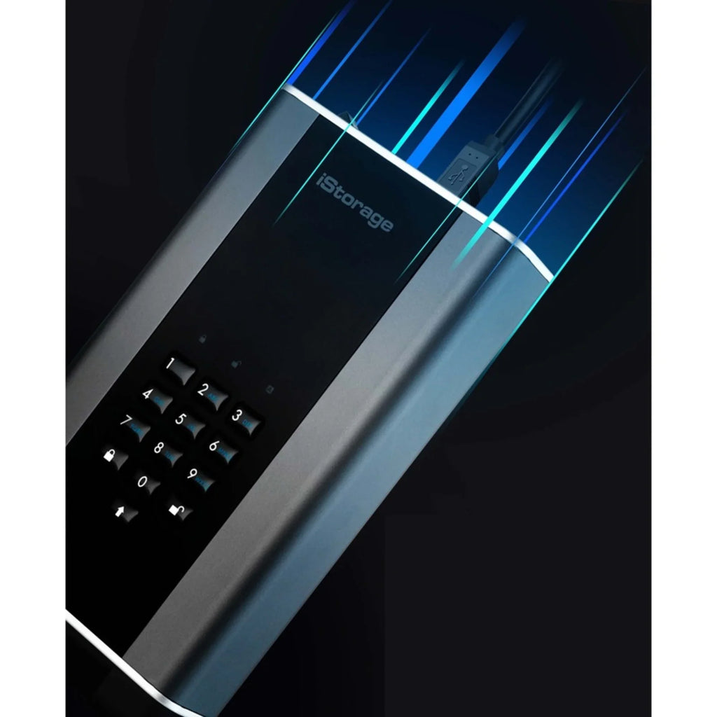External (is-dt2-256-20000-c-x) - - Desktop DT2 TB TAA Compliant Hard iStorage diskAshur 20 Drive