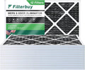 HVAC AC Air Eliminator Filters Odor Activated 8 16x24x1 Pleated MERV (12-Pack) Carbon with Furnace Filterbuy