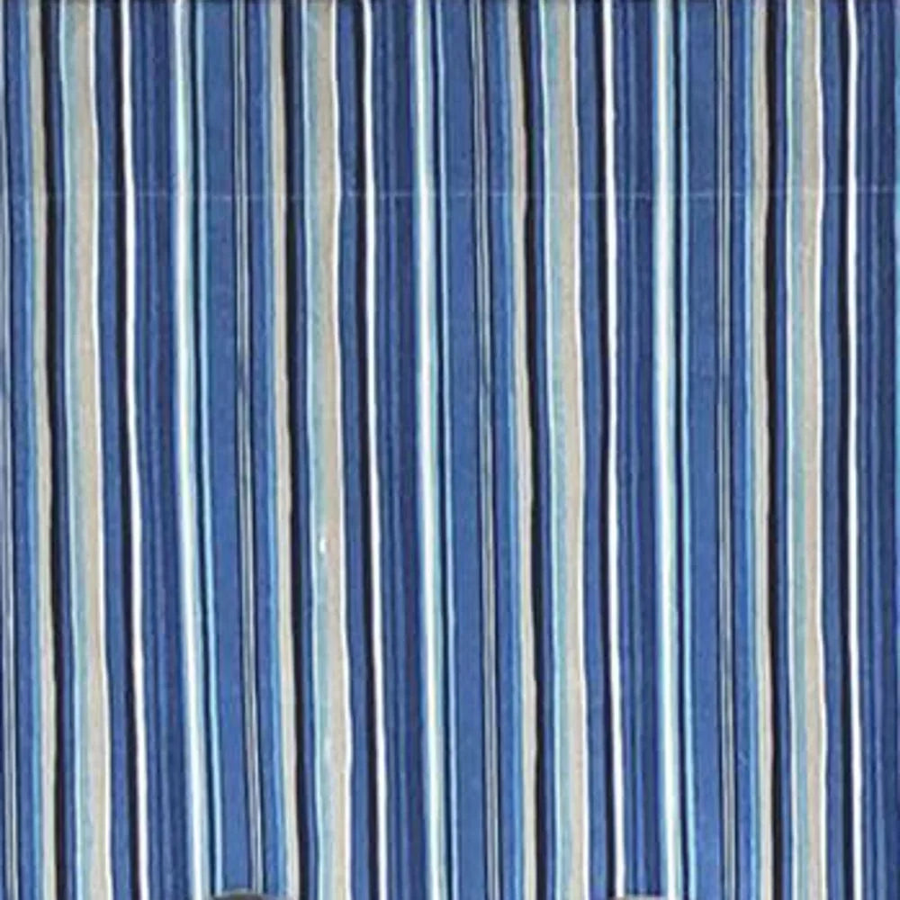 Window Classic Design 17" Valance x Regal 50" Modern Home design RLF Beach Blue Stripe