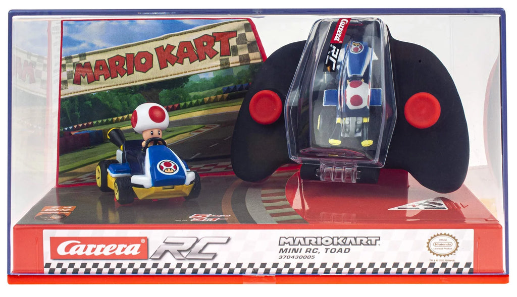 Remote Vehicle Collectible RC GHz - Kart Toy Control Nintendo Mini Radio Carrera 2.4 Toad Mario Car