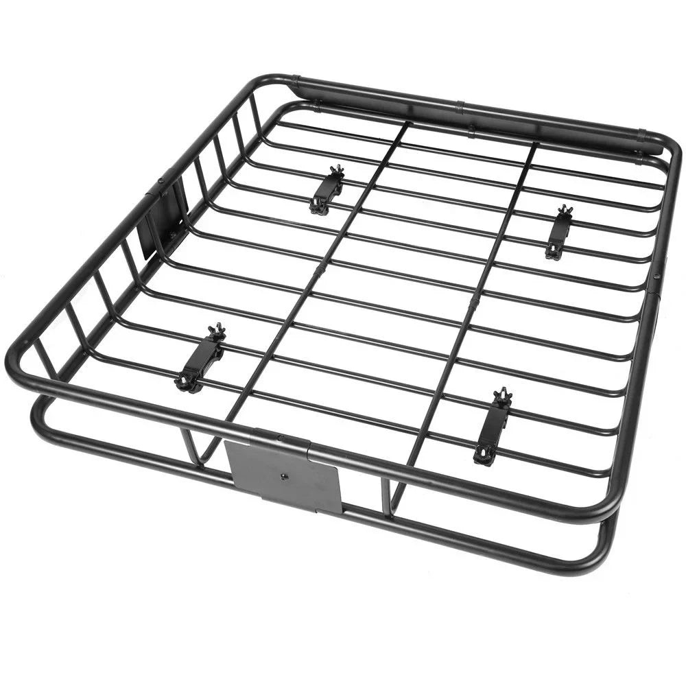 Carrier Roof Black Jeremywell Universal Cargo Luggage Top X 44" Cargo lbs Rack Carrier Holder Steel Rooftop x - 39" 150 6"