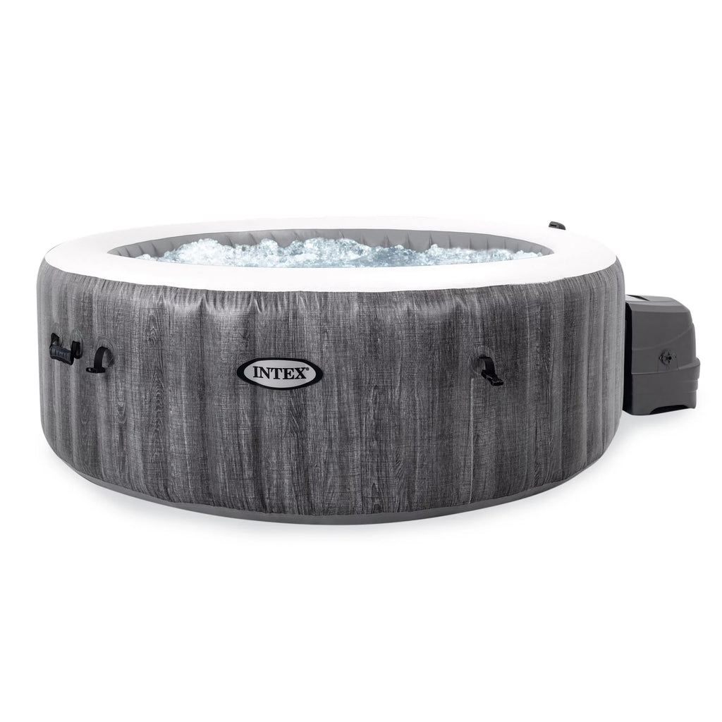 Inflatable Plus Jet Intex with Spa Bundle Bubble Greywood PureSpa Deluxe