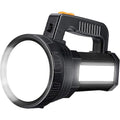 Flashlight 6 Led Camping With (black) Rechargeable 15000 Waterproof Bright Light Flashlight Emergency For Modes, Super Lumens Led