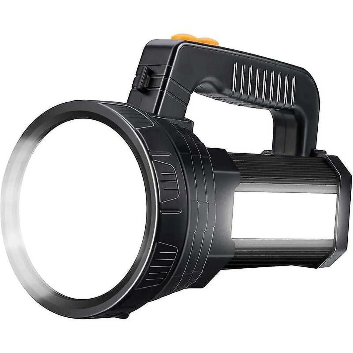 Flashlight 6 Led Camping With (black) Rechargeable 15000 Waterproof Bright Light Flashlight Emergency For Modes, Super Lumens Led