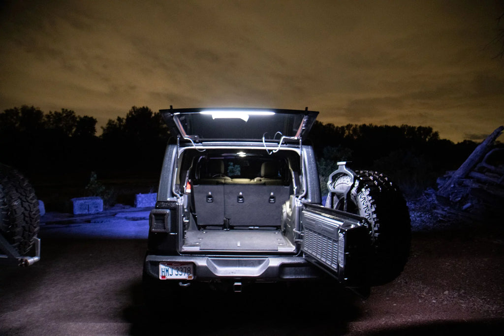 Wranglers JK, Bluetooth Done Brawlee . Bar Interior RGB Silicone Light All from Hardtop JKU, of Jeep JL,JLU By LED CJ, Right TJ, Fits -2023. Models LJ, 1987 Remote with