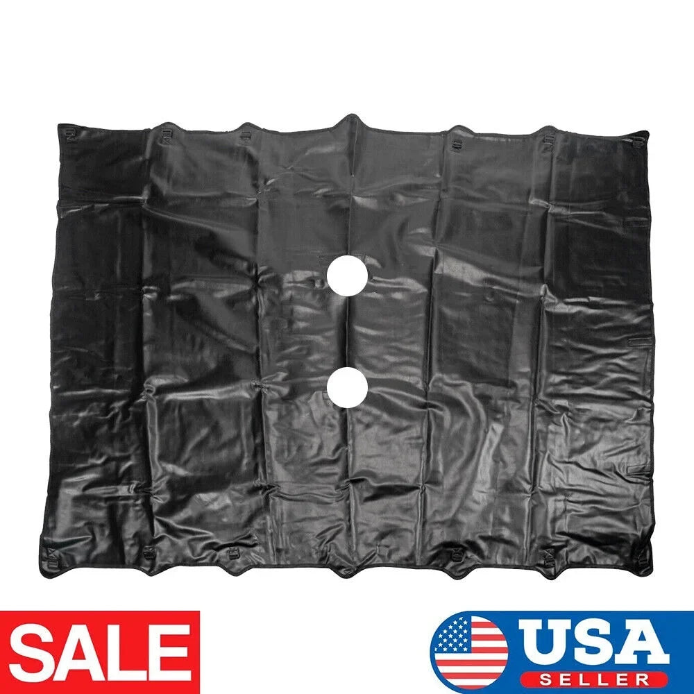 the from Paddsun SunFor JKU Leather Top JK Protection Jeep Wrangler Sunshade 07-18