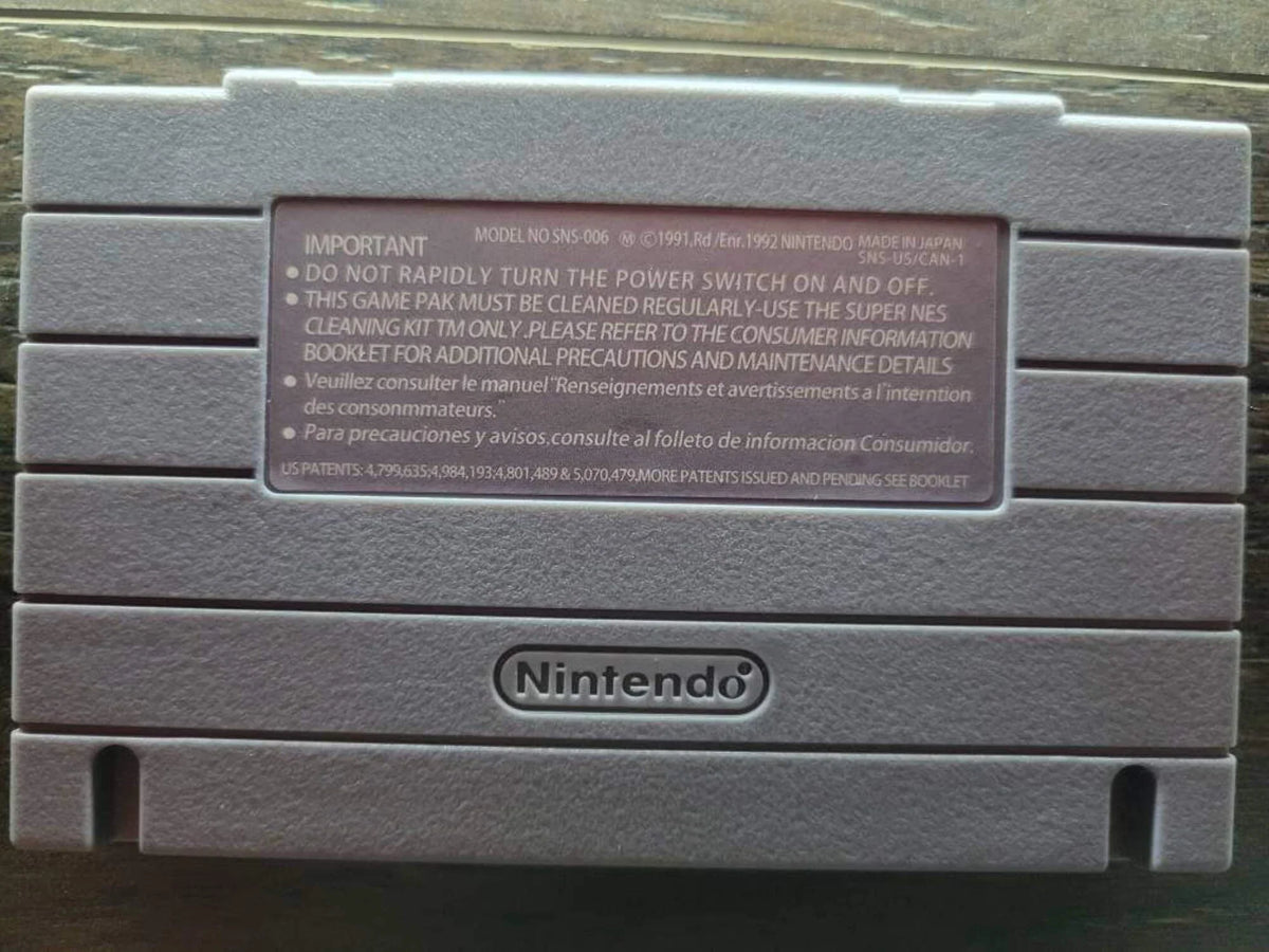 Turtles Nintendo SNES Super Ent. Cartridge In Time - New NTSC/PAL - System