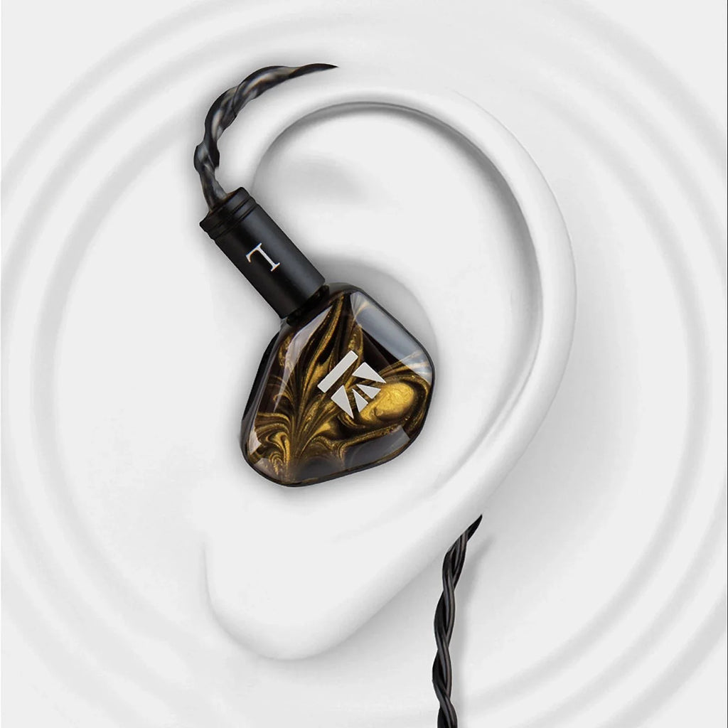 Sport HIFI Earbuds Headphones KB01 Diaphragm Beryllium In Earphone Headset Monitor Wired 10MM Dynamic Ear Music IEM Drvier KBEAR