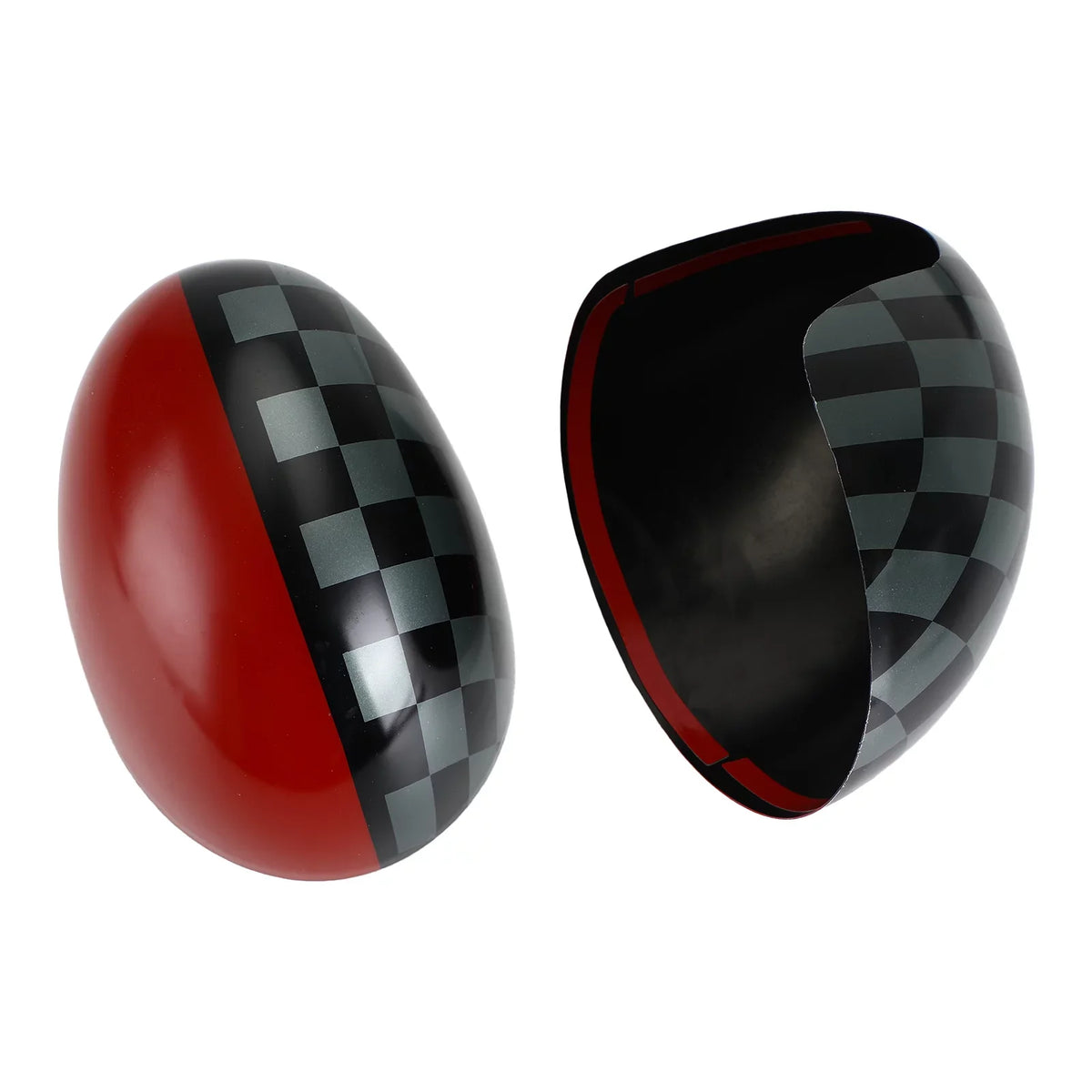 Hardtop Cover Red MINI F56 Cooper Mirror F55 Black/Grey checkered for