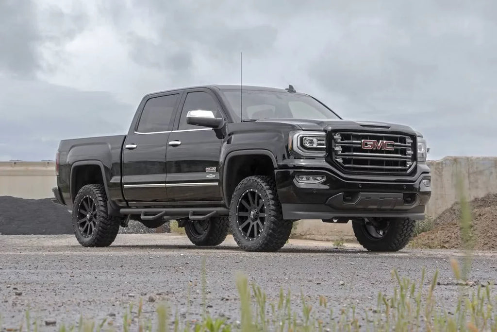 1500 Chevy | Kit | 3.5" Rough (fits) N3 4WD Country 19432 Loaded GMC Struts/Shocks Silverado Lift 2014-2018 Sierra