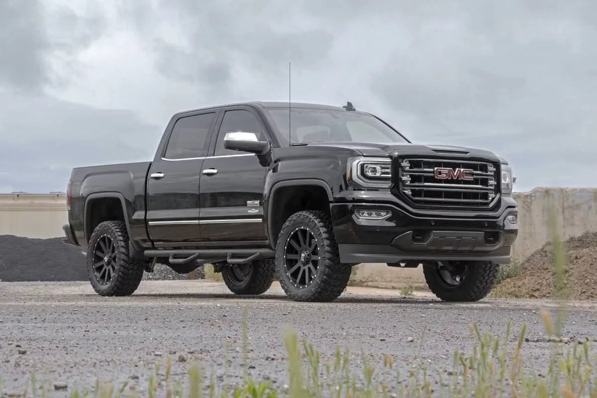 1500 Chevy | Kit | 3.5" Rough (fits) N3 4WD Country 19432 Loaded GMC Struts/Shocks Silverado Lift 2014-2018 Sierra