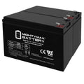 Pack 7Ah 2 Battery Kung for Long Replacement WP6.512 - 12V SLA