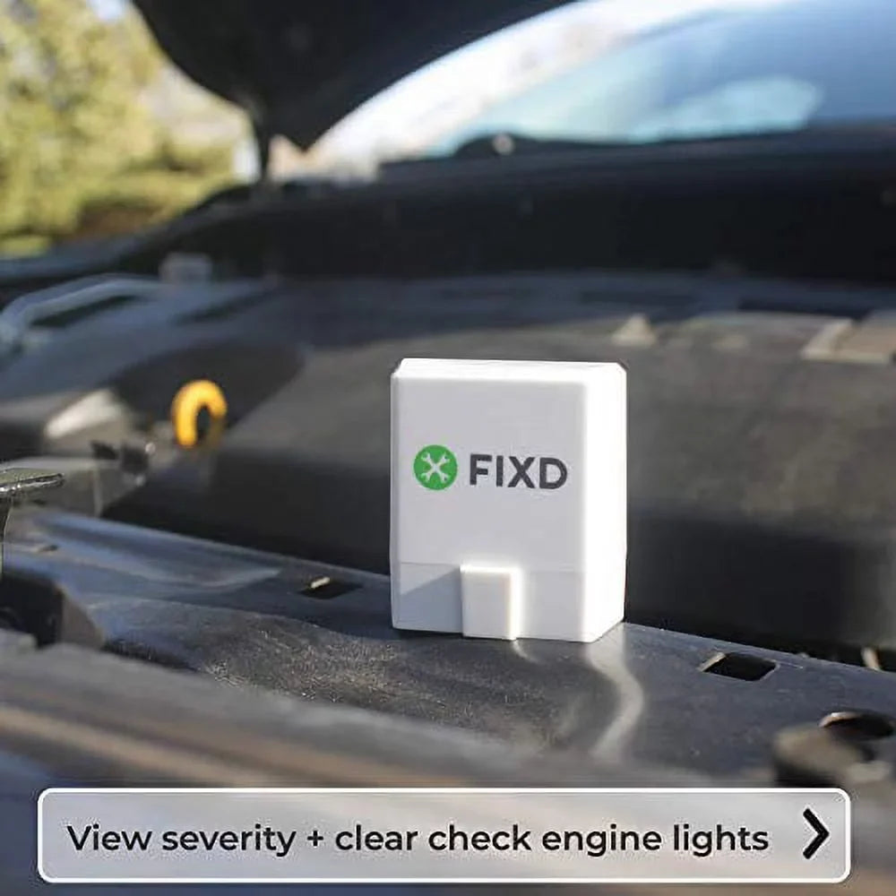 Wireless Engine ‘96 Newer Tools & & to Check Vehicles All Scan Diagnostic Scanner Car iPhone & - (3 OBD2 Tool for FIXD Fix Code & Cars Bluetooth Pack) Readers OBD2 Car for Auto - or Android