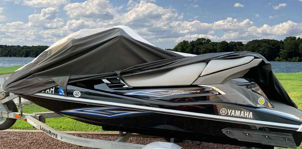 Jet Compatible PWC Watercraft Kawasaki 2007-2017 Ultra for Trailerable HEAVY-DUTY Cover SUPER PWC Ski JetSki LX Cover