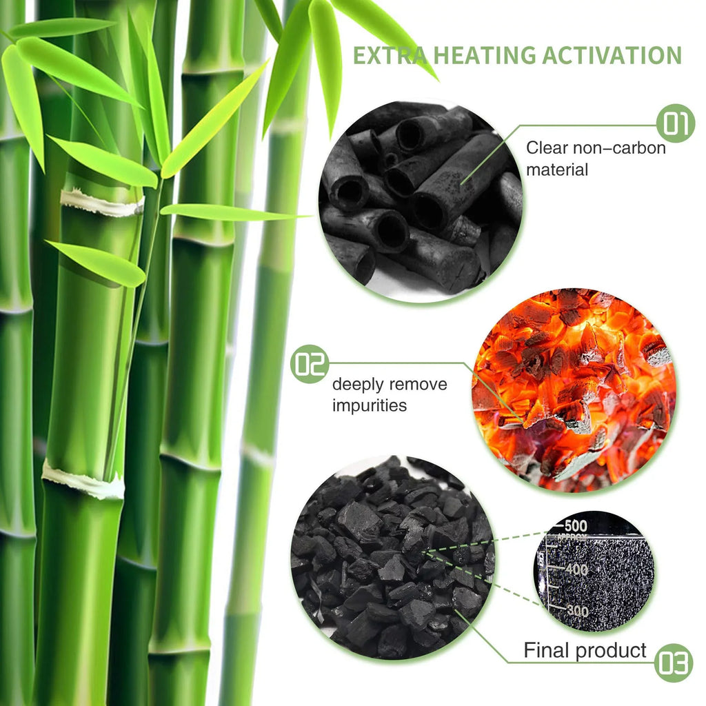 For (6x50g, Absorber, Pack Bags Air Absorber, Pet, Car Bamboo Charcoal Air Closet 12 Activated Bag, Home, Odor Freshener, 6x150g) Purifying Charcoal Moisture Odor Natural Deodorizer, Shoe Eliminators