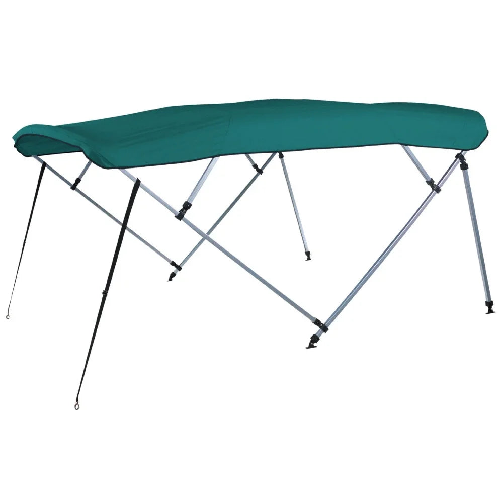 Top Pontoon SQ Kit 4-Bow Fits W, - Bimini Carver Tube Green 96"-102" 48"H, A(8SQ)4893UB-03 Persian 8'L