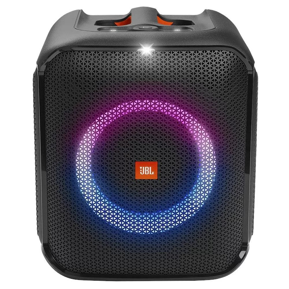 Party w Encore LED+Wireless Portable Essential Partybox Speaker Mics JBL Compact