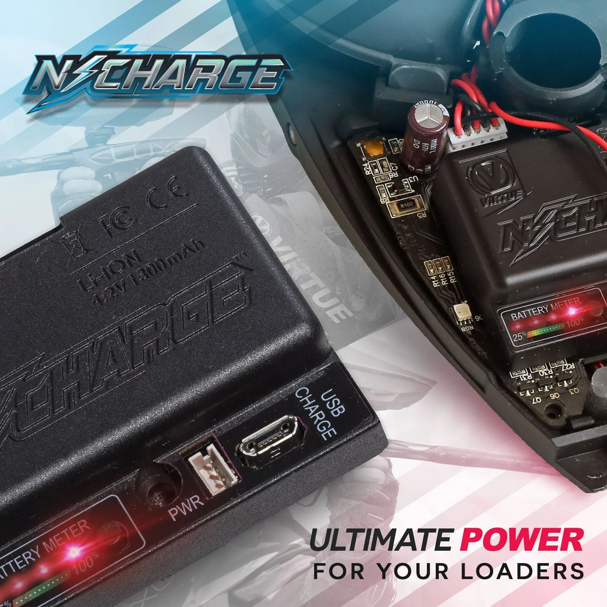 Fits Rotors all Spires - Battery Pack Virtue Rechargeable & N-Charge