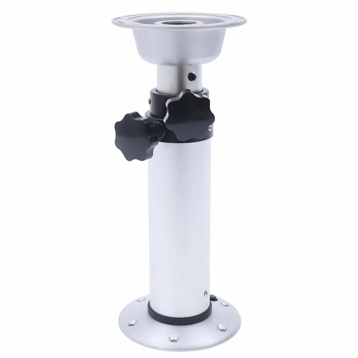 Motorhome Pedestal Frame Mount Table Leg Boat Alloy Aluminum Thickened for Miumaeov Table 16.9"-29.1"Adjustable Base Removable Camper Marine Stand Caravan RV
