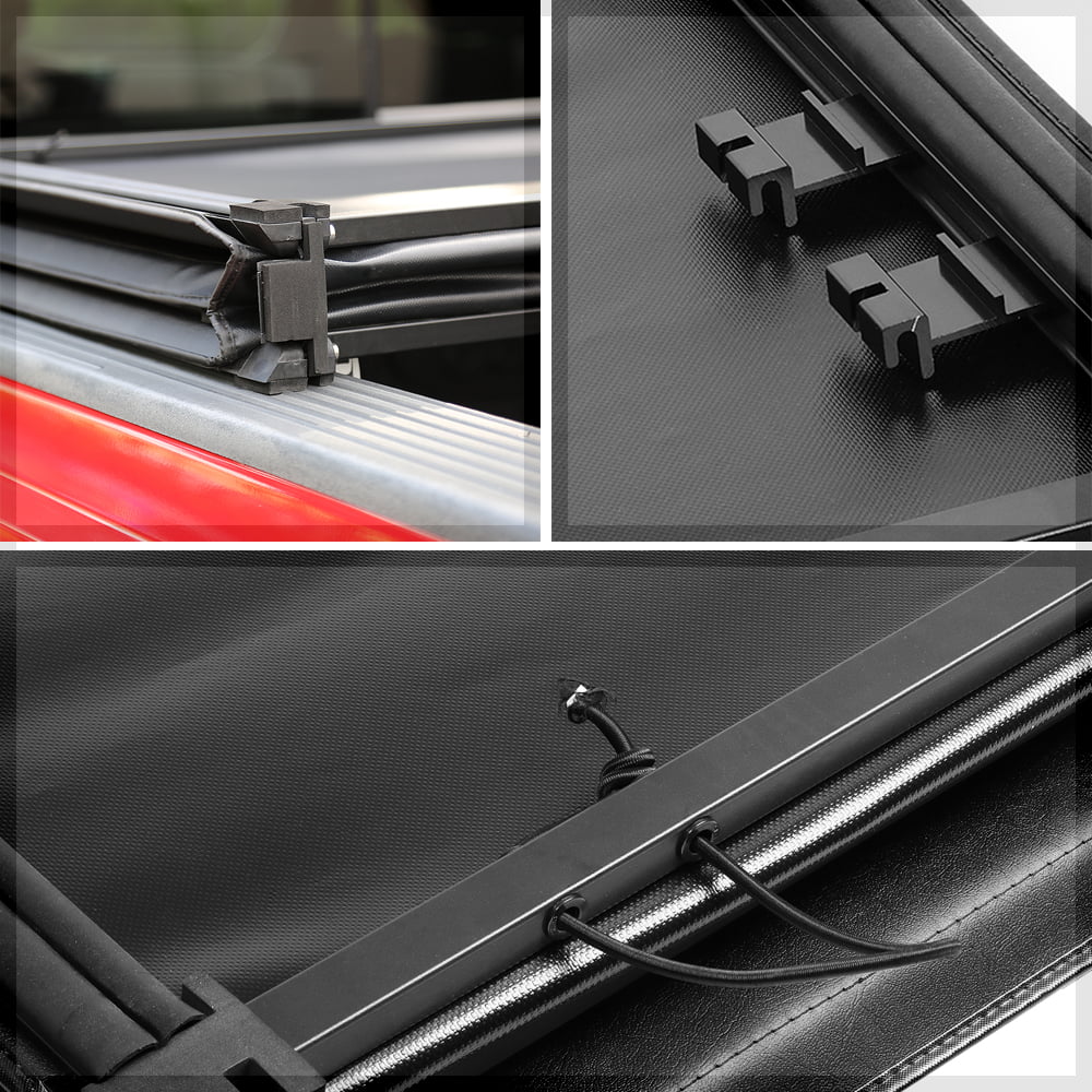 for Ram Soft DODGE Short 2006-2008 RAM 1500/2500 6.5Ft Tonneau RAM Fleetside Bed 02-09 select: Cover 2003-2009 Fits 1500, Tri-Fold DODGE 2500
