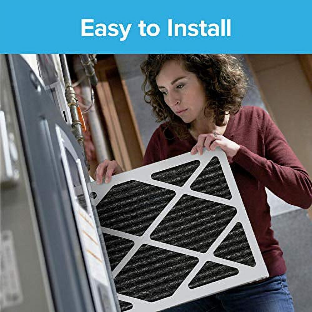 MPR Furnace x 16x20x1, Air Odor 19.69 AC (exact 6-Pack 1200, dimensions x 0.81) Filter, 15.69 Reduction, Defense Allergen Filtrete