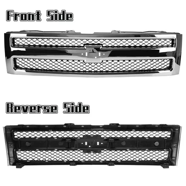 2007 25810707 2010 GM1200572 Pickup 2011 Silverado 1500 2009 Front Bumper Kojem Truck Chevrolet 2013 2012 Grille Mesh 2008 Grill for Chrome
