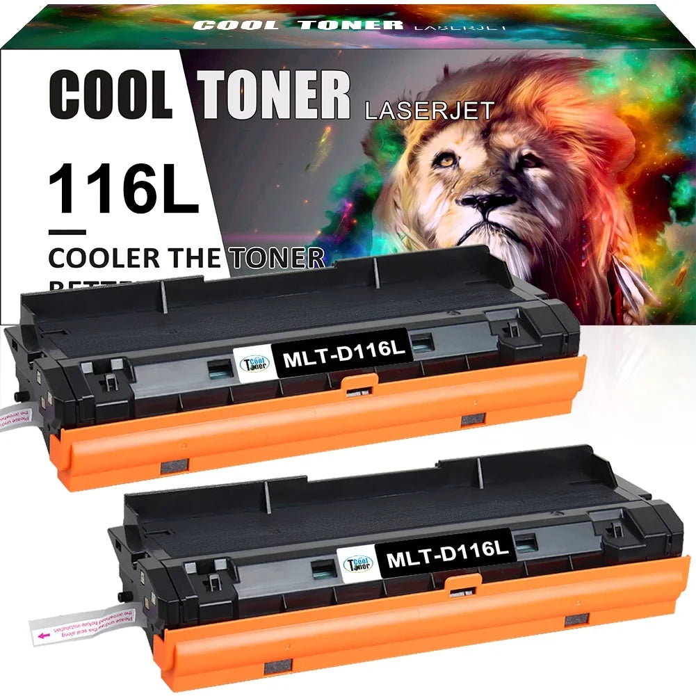 for SL-M2835DW SL-M2625D 116L SL-M2825DW Compatible 2 MLT-D116L Toner D116L MLTD116L Cartridge (Black, MLTD116L Pack)