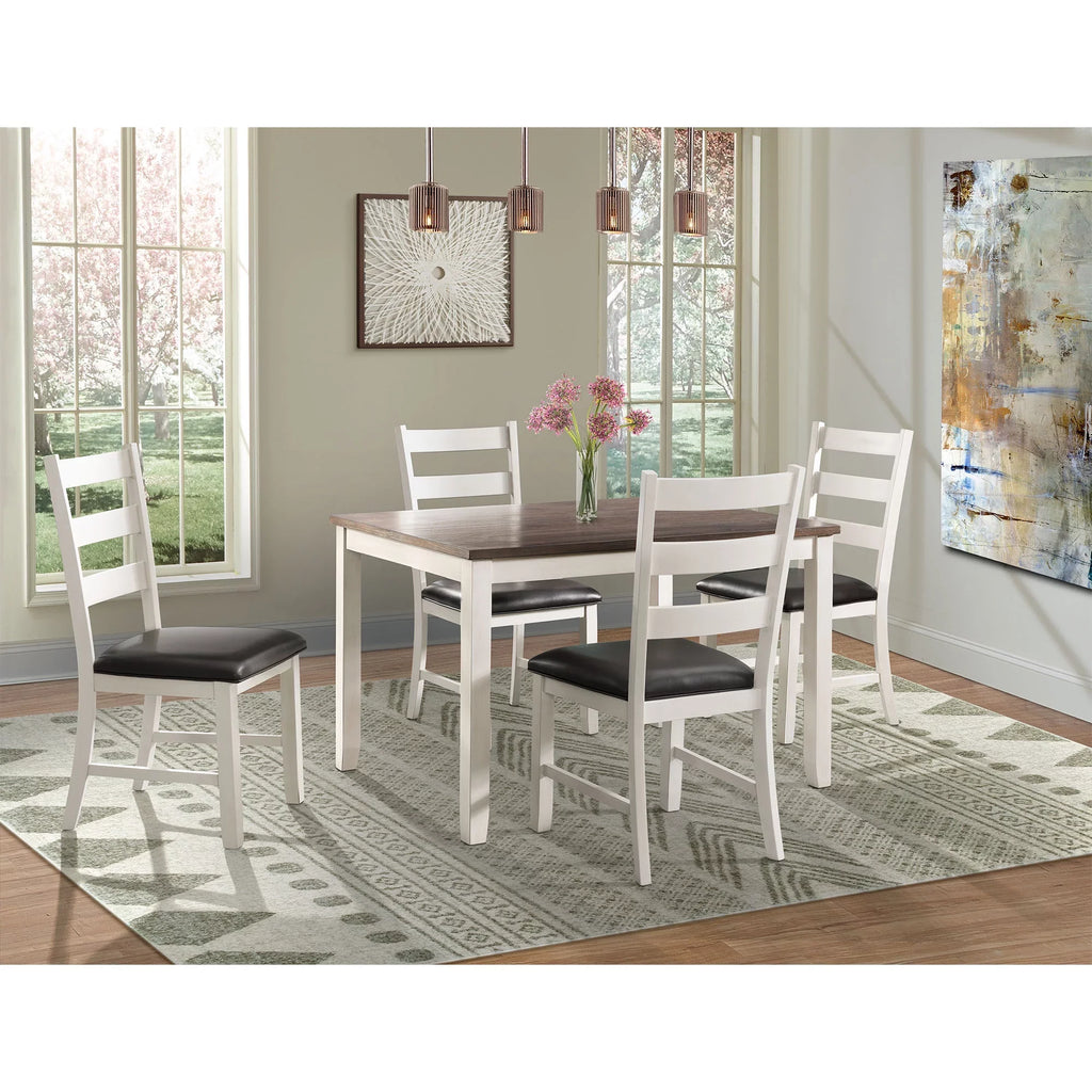 Brown Dining Picket Furnishings 5-Piece Set House Kona