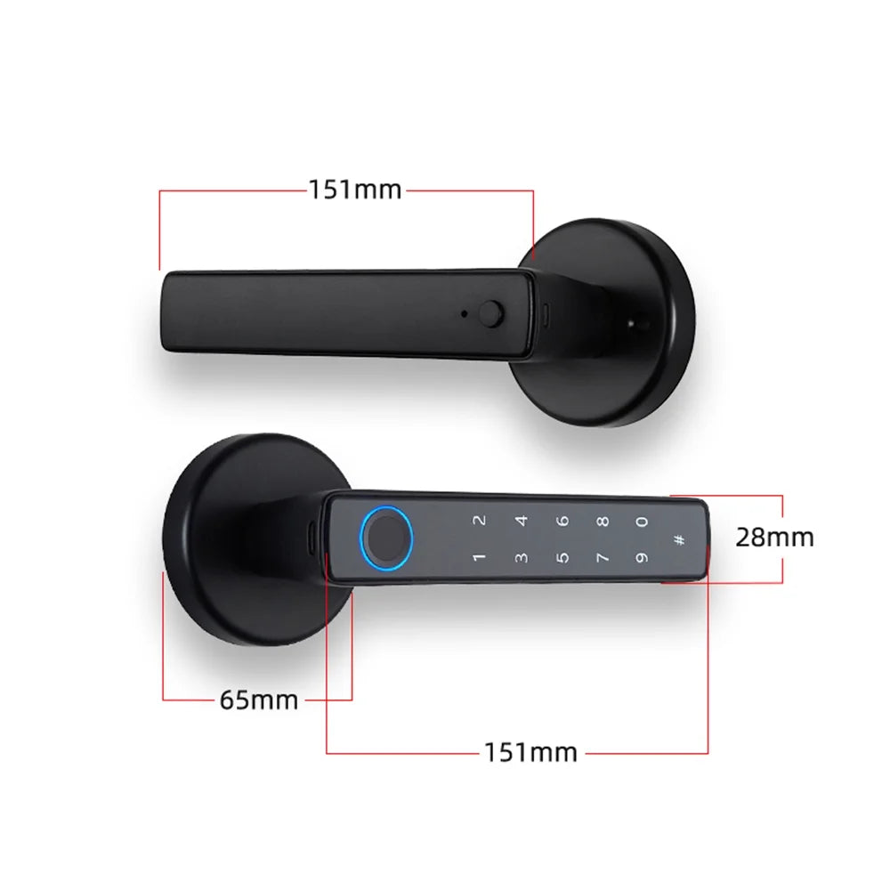 Lock Lock Anself Smart Entry Wafu Keyless Door